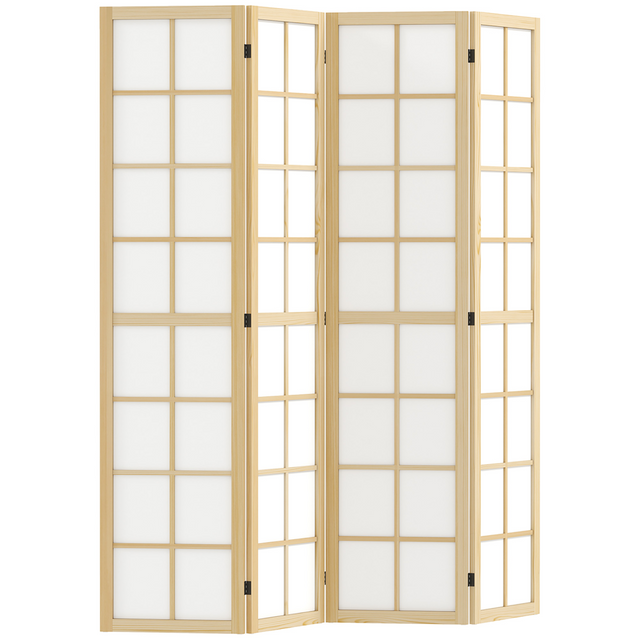 HOMCOM 4 panel room divider