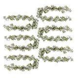 Leaf Pack of 6 Fire Retardant Artificial Palm Garlands, 190cm – Bare Stem Greenery for Home & Commercial Use