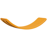 ZONEKIZ Kids Balance Board Wobble Stepping Stone with Anti-Slip Strip – Montessori Toy for Ages 3-6, Orange