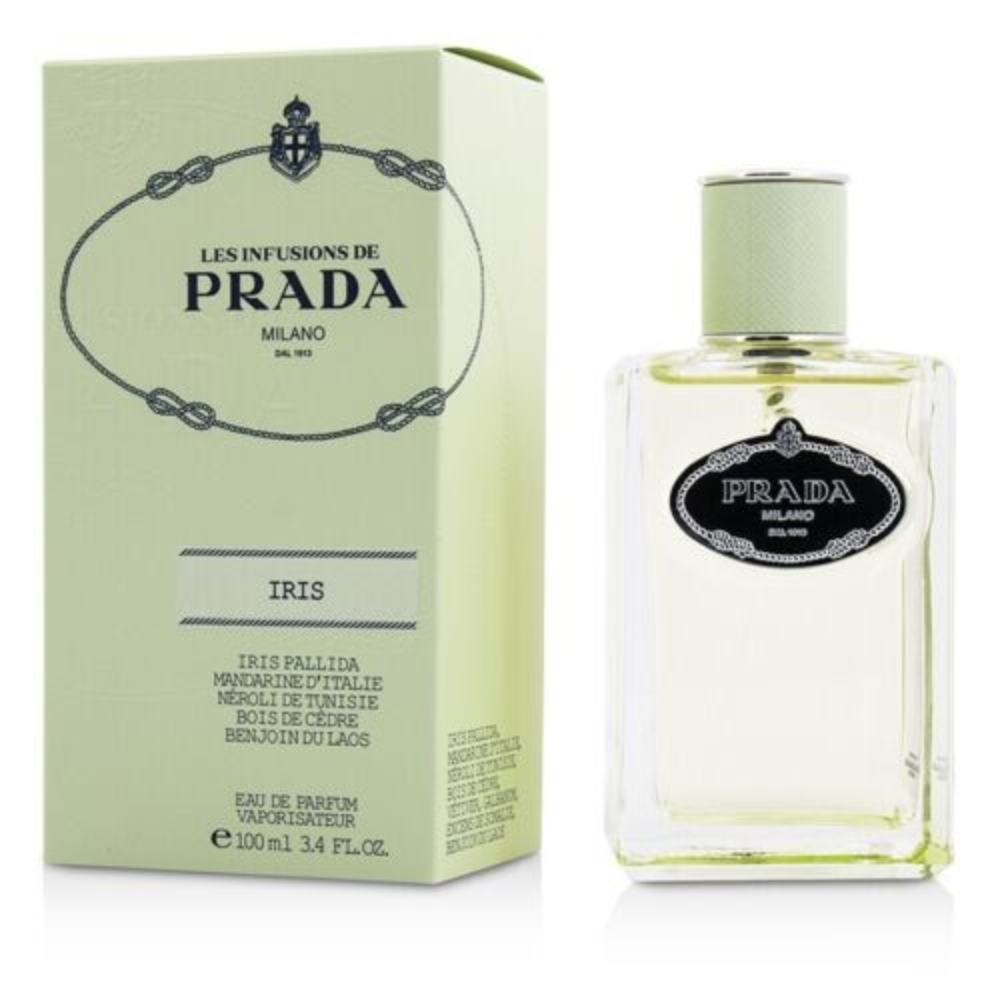 Prada Infusion d'Iris Eau de Parfum Spray 100ml – Floral, Woody & Powdery Women's Fragrance