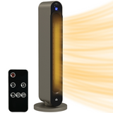 HOMCOM silver 2200W ceramic heater