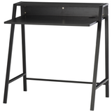 HOMCOM Computer Desk with Two-Tier Worktop and Upper Storage Shelf – Home Office Study Table, 85cm