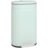 Light green 30L soft-close pedal bin
