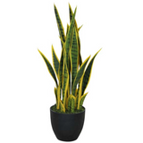 Leaf 70cm Artificial Sansevieria Snake Plant in Pot – Low-Maintenance Greenery for Home & Office