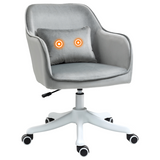 Vinsetto tub office chair with massage pillow