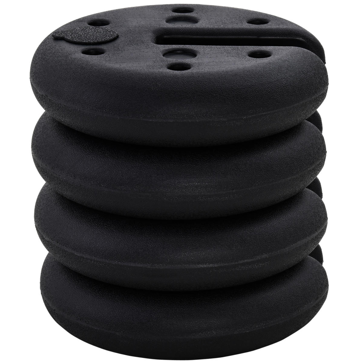 Outsunny Set of 4 Sand-Fillable Gazebo Weights, 4kg Each – Durable Plastic Canopy & Tent Anchors