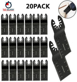 20PCS OSCILLATING MULTI TOOL BLADE SAW BLADES WOOD METAL CUTTER FOR DEWALT FEIN