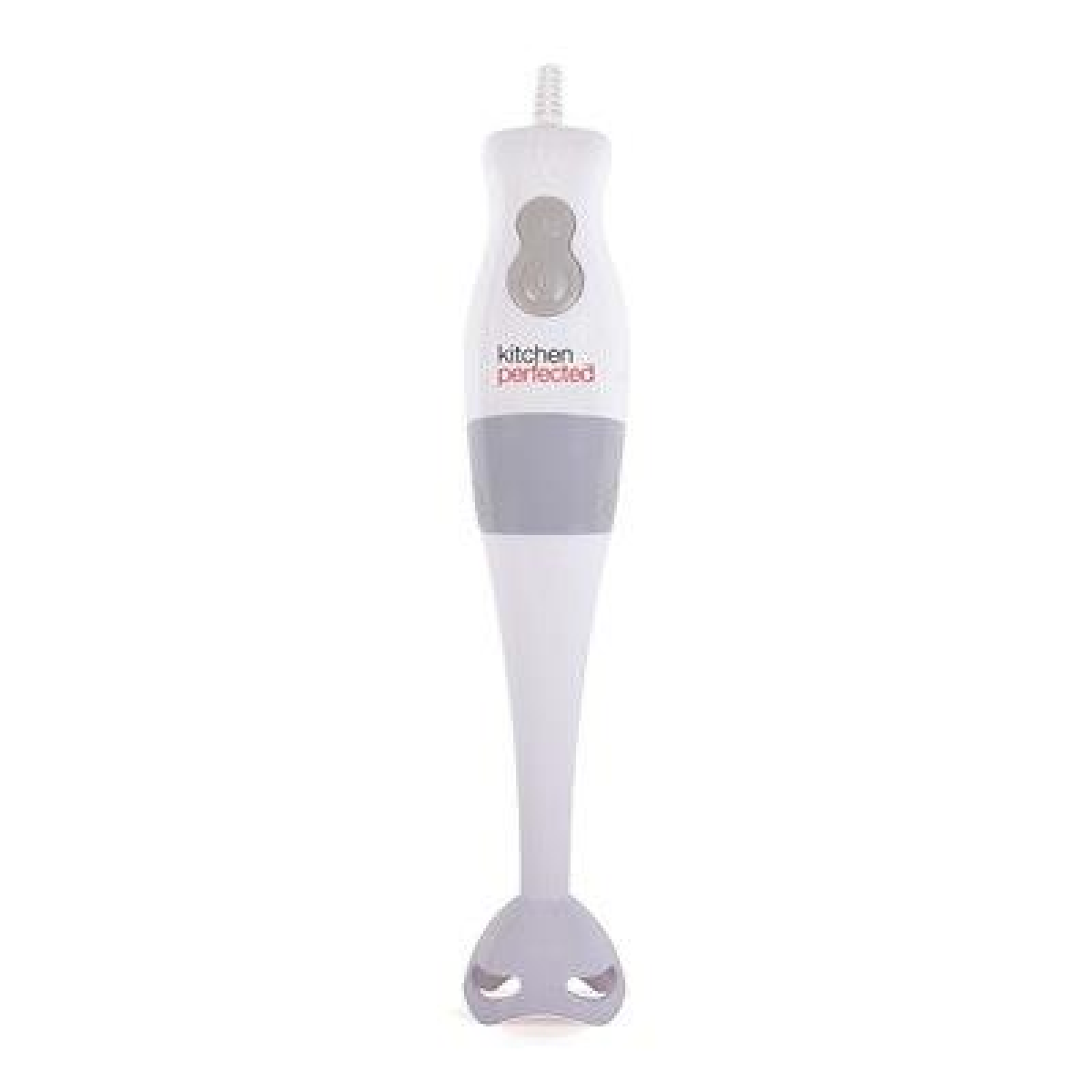 Kitchen Perfected 200W Hand Blender with 2 Speed Settings & Stainless Steel Blades – White, E5021WH