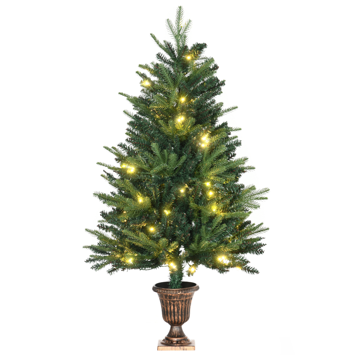 4ft pre-lit entrance Christmas tree