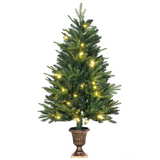 4ft pre-lit entrance Christmas tree