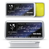 Dr Herbal Solid Fragrance Balm Blue Sapphire 20g Pocket Oud Scent for Men