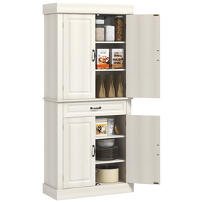 180cm white kitchen pantry cabinet