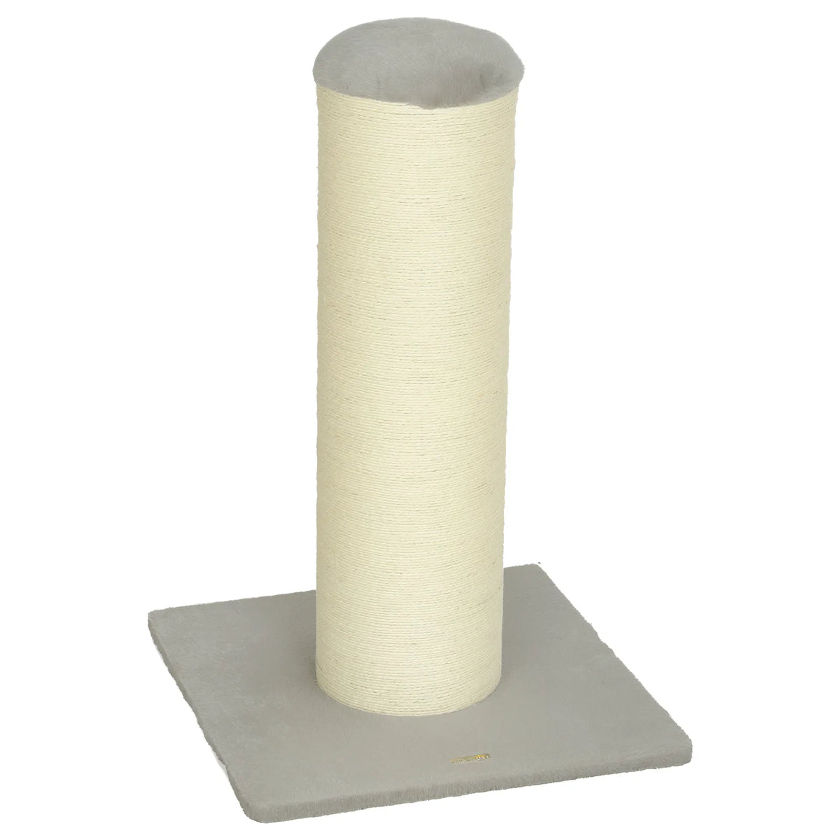 PawHut Cat Scratching Post, 76cm Tall Sisal Scratcher for Indoor Cats with Stable Base – Beige