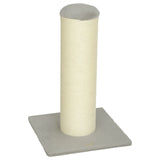 PawHut Cat Scratching Post, 76cm Tall Sisal Scratcher for Indoor Cats with Stable Base – Beige