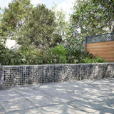 vidaXL Gabion with 5 mm Wire and 5x5 cm Mesh 800x50x50 cm