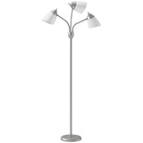 HOMCOM Arc Tree Floor Lamp with 3 Rotating Lights