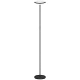 HOMCOM RGB Uplighter Floor Lamp, Tall Dimmable Standing Lamp with Remote & Touch Control