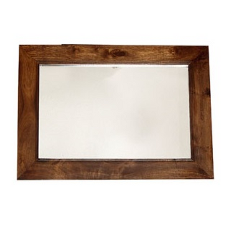 Toko dark mango wood mirror