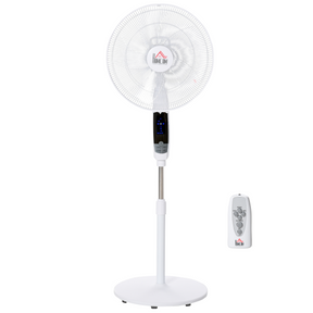 54 inch pedestal fan with LED panel