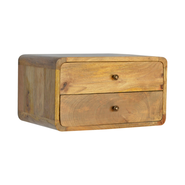 Artisan 2 drawer floating bedside