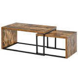 Set of 2 coffee and side tables
