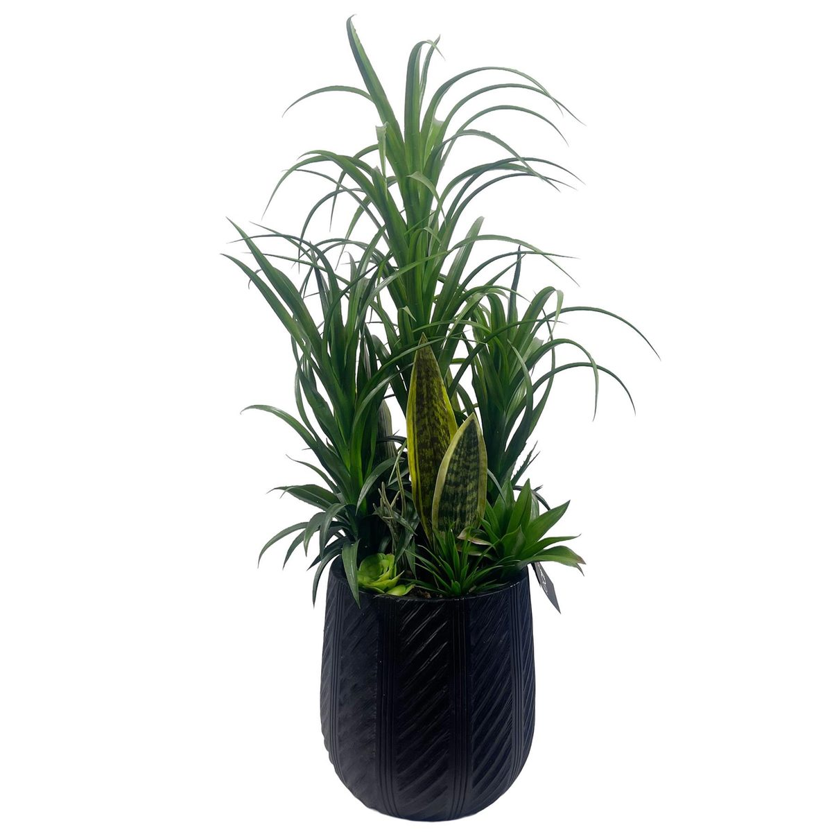 Artificial Yucca Display in Decorative Pot – Realistic Faux Plant for Home, Office & Commercial Spaces