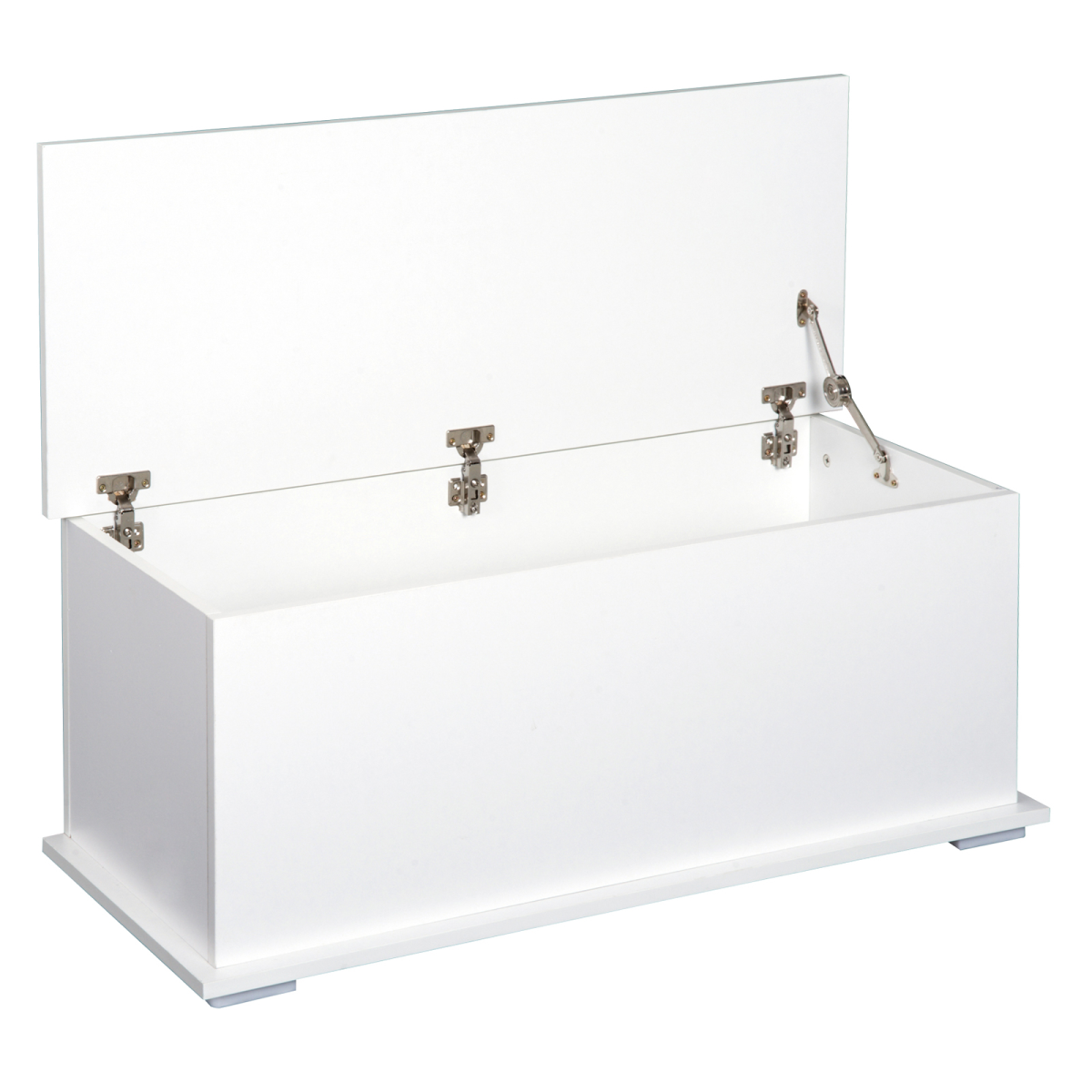 White storage chest with lid