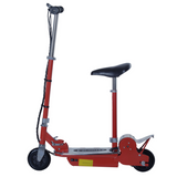 HOMCOM Foldable Kids Electric Scooter with Adjustable Seat, 12V 120W, Brake & Kickstand – for Ages 7–12