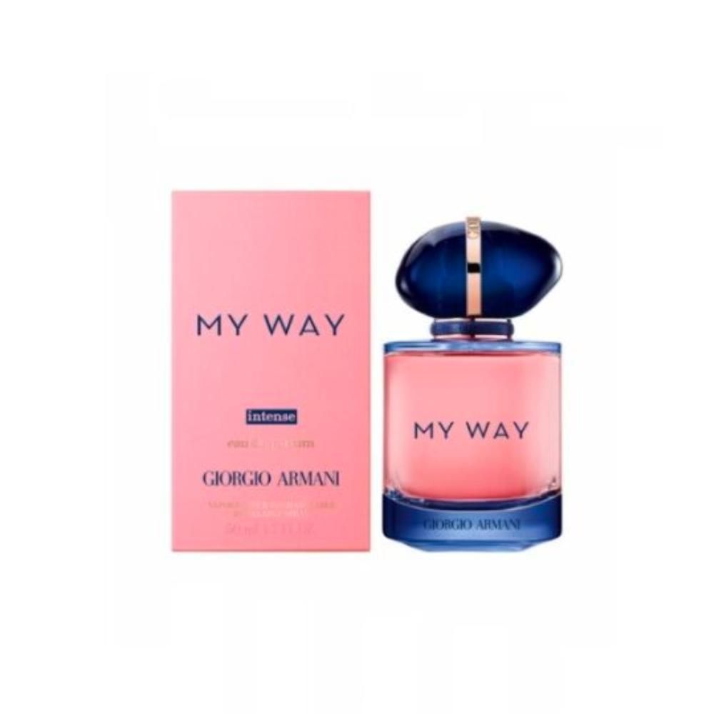 Giorgio Armani My Way Intense Eau de Parfum Spray 50ml – Floral, Fresh & Citrus Fragrance for Women