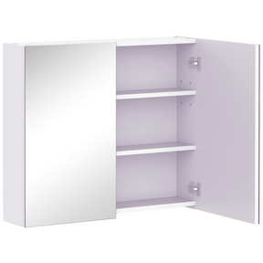 Bathroom mirror storage cabinet