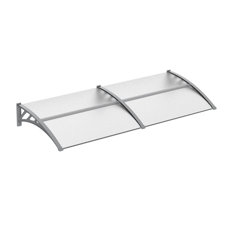 Outsunny clear door canopy awning