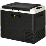 Outsunny 50L Portable Car Fridge Freezer, 12V/24V DC and 110/240V AC – Camping & Driving Compressor Cooler