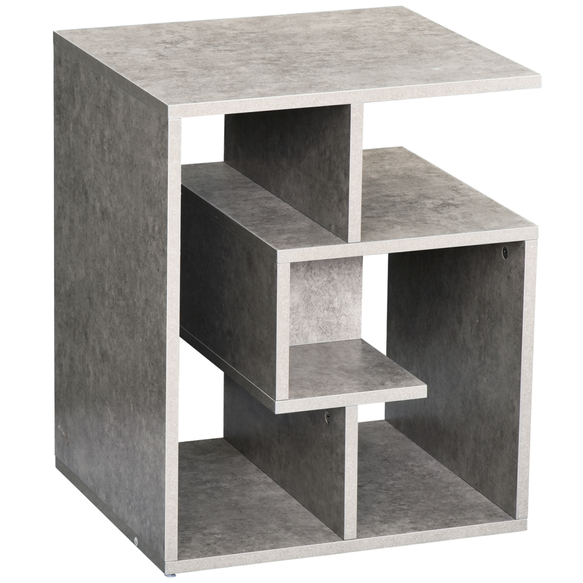 3-tier cube side table