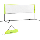 SPORTNOW 3m Badminton Net with Adjustable Height & Carry Bag – Sports Net for Tennis, Pickleball & Volleyball