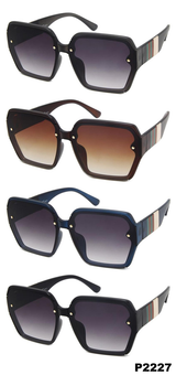 iCouture Unisex Polarised Sunglasses with UV Protection – Adult Sun Eyewear, Model P2227, Assorted Colours