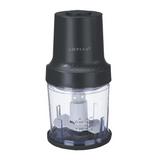 Amplus 0.8L Electric Chopper with 2 Stainless Steel Blades, Pulse Button and Whisk Attachment