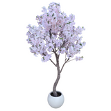 260cm XXL Artificial Cherry Blossom Tree with Decorative Planter
