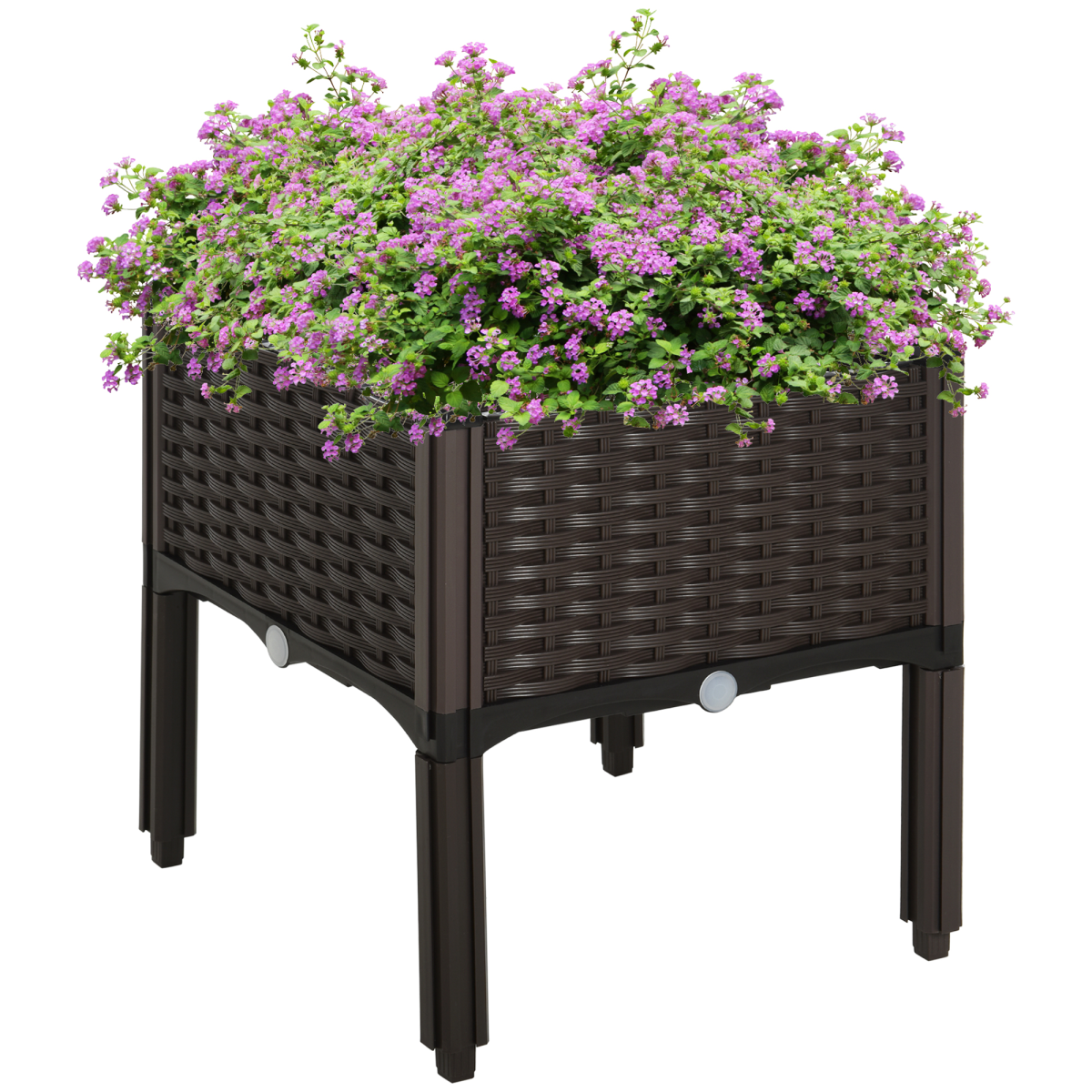 Raised Garden Planter Box – Brown