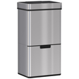 3-compartment motion sensor recycling bin