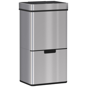 3-compartment motion sensor recycling bin