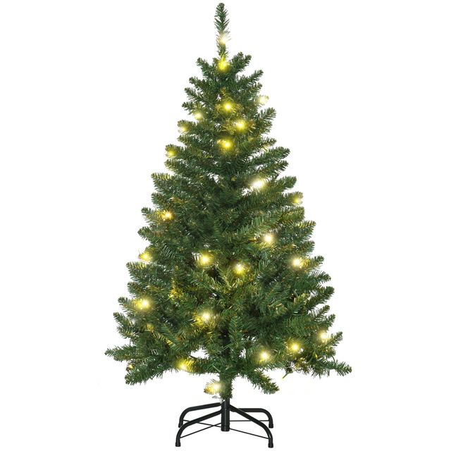 4ft pre-lit artificial Christmas tree