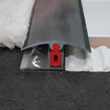 Genesis 40mm Aluminium Adjustable Height Door Threshold Strip with Easy Clip TTG Pivots – Carpet to Wood, Laminate & Tile