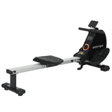 SPORTNOW Folding Magnetic Rowing Machine with 16 Resistance Levels, Dual Aluminium Rails & LCD Monitor – Home Rower