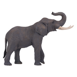 MojoFun African Elephant Toy Figurine – Realistic Wildlife Model