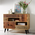 Sorio hand-crafted large sideboard