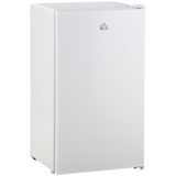 White 91L under counter fridge