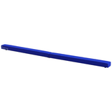 HOMCOM 2.1m Folding Balance Beam with Suede Cover & High-Density Foam – Home Gymnastics Training Beam, Blue