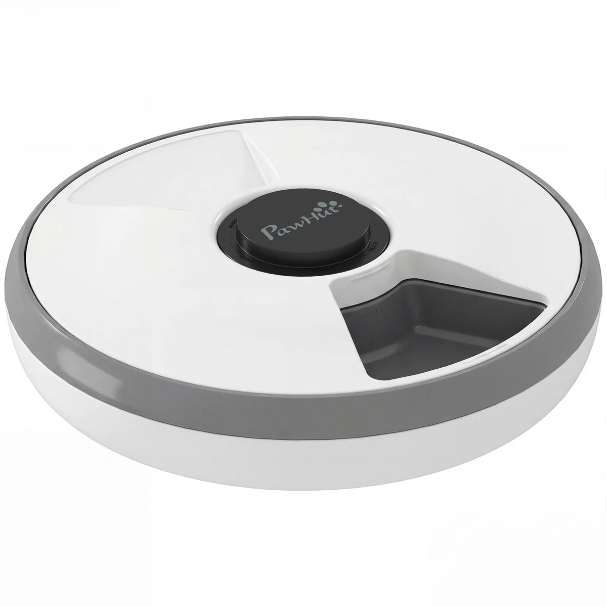 PawHut Automatic Cat Feeder with Programmable Timer, Six 180ml Trays & Ice Pack – Wet and Dry Food