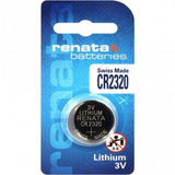Renata CR2320 Lithium Coin Cell Watch Battery, Single Battery – Replacement Power for Watches