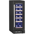 HOMCOM black 19 bottle wine cooler